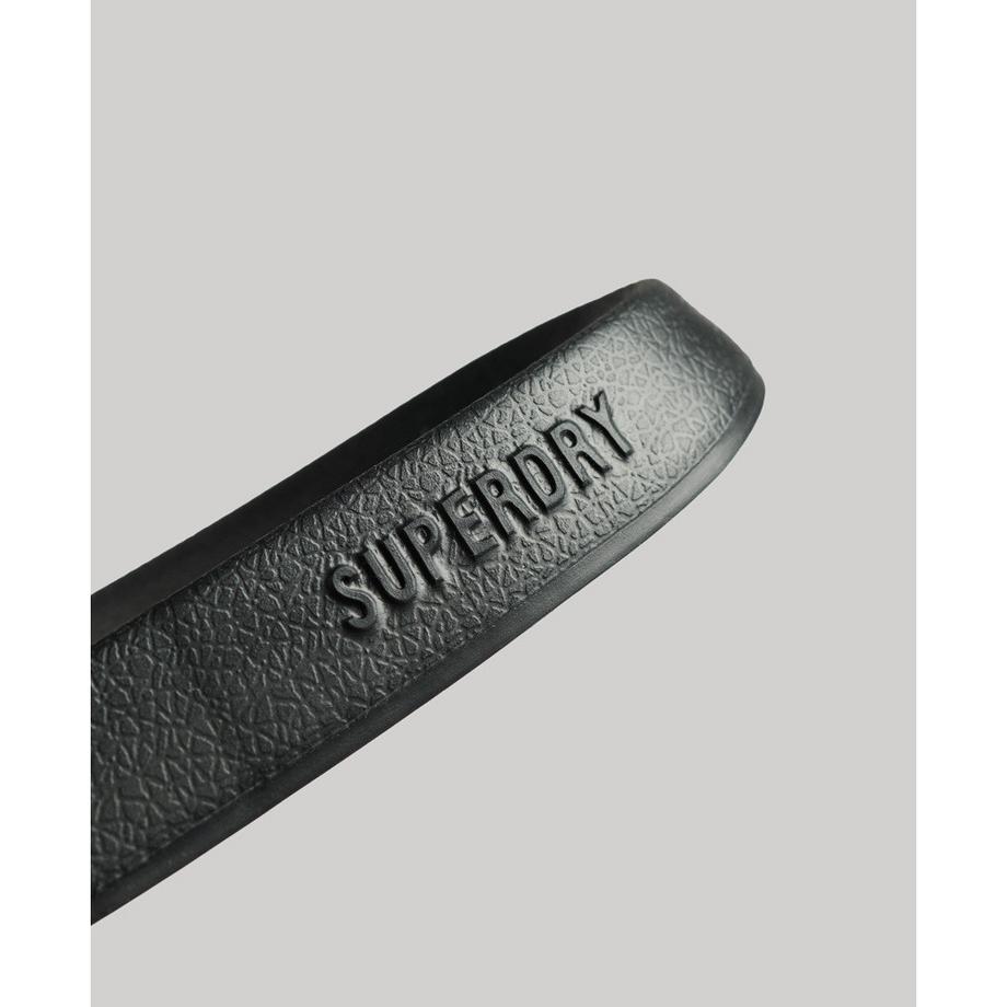 Superdry Claquettes de piscine avec logo  