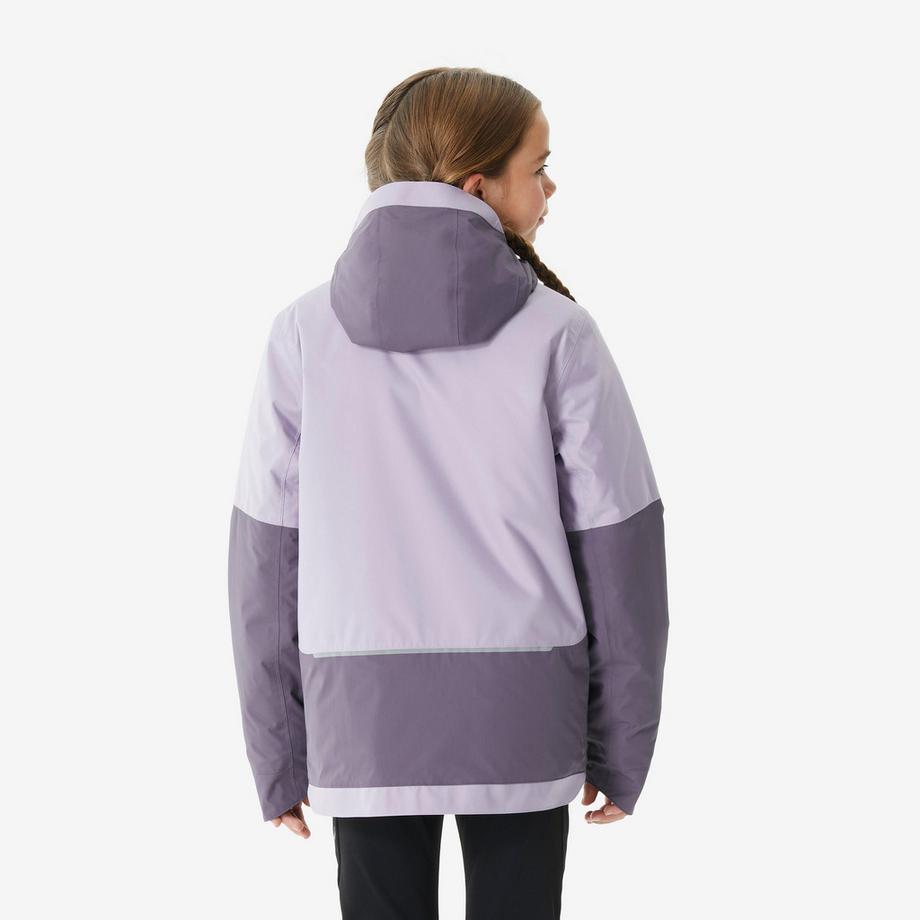 QUECHUA  Veste 3en1 de randonnée -9°C enfant 7-15 ans, MH500 violet 