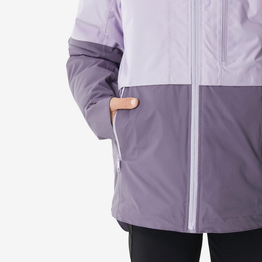 QUECHUA  Veste 3en1 de randonnée -9°C enfant 7-15 ans, MH500 violet 