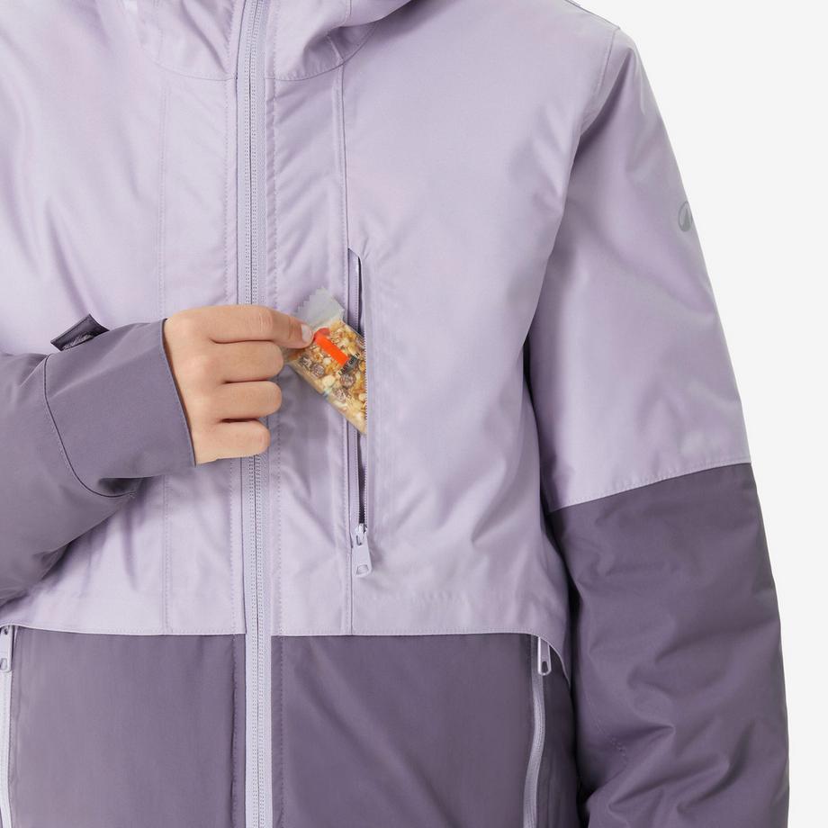 QUECHUA  Veste 3en1 de randonnée -9°C enfant 7-15 ans, MH500 violet 