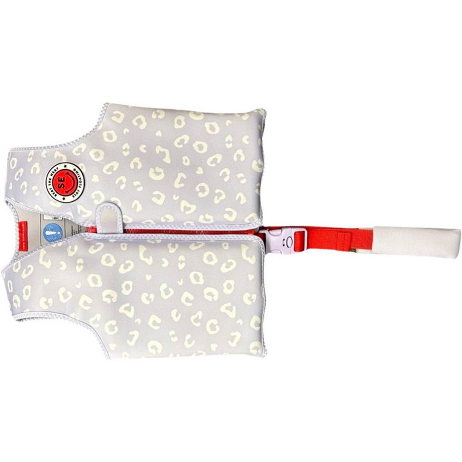 Swim Essentials  Schwimmweste 46 Jahre Lila Leopard 