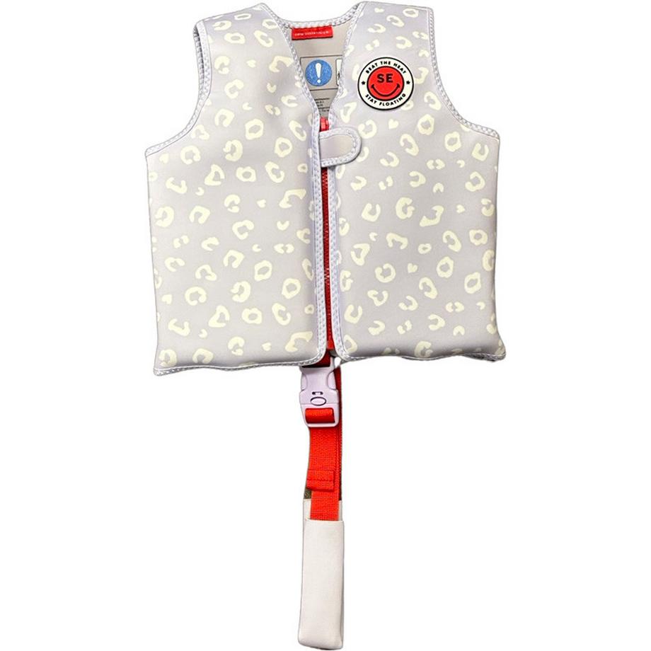 Swim Essentials  Schwimmweste 46 Jahre Lila Leopard 