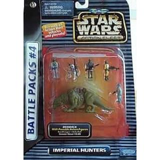 Takara Tomy  Star Wars Micro Machines Dewback Battle Packs #4 Galactic Hunters 