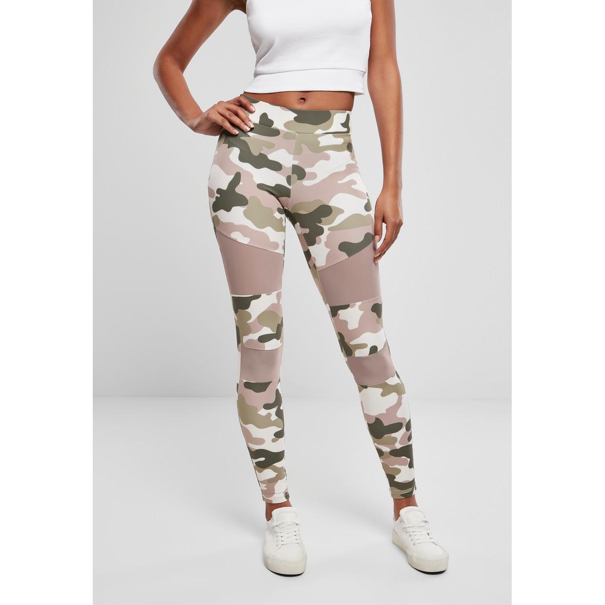 Image of Damen-leggings Camouflage Tech Unisex XL