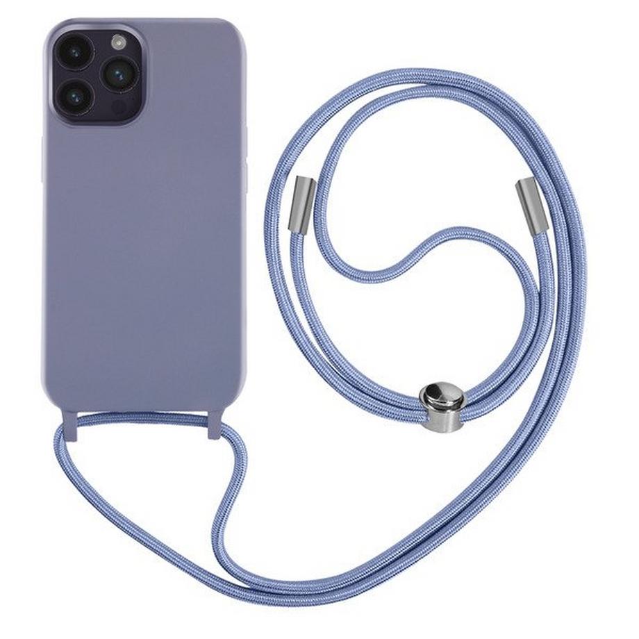 Avizar  Coque Cordon iPhone 14 Pro Violet 