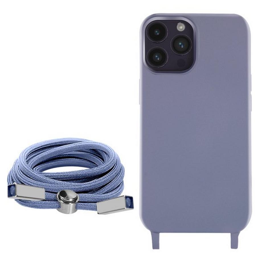 Avizar  Coque Cordon iPhone 14 Pro Violet 