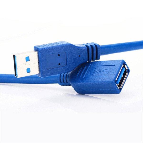 eStore  USB 3.0-Verlängerungskabel - A-Stecker auf A-Buchse - 1,8 Meter 