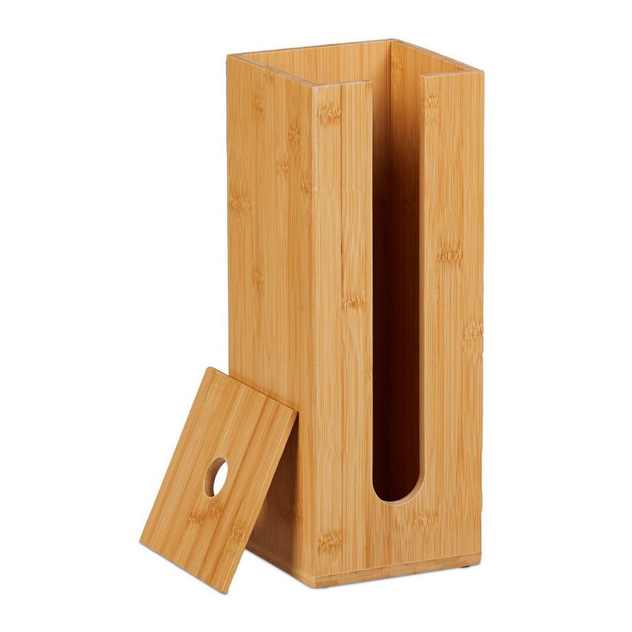 Northix Porta rotoli di carta igienica in bambù  