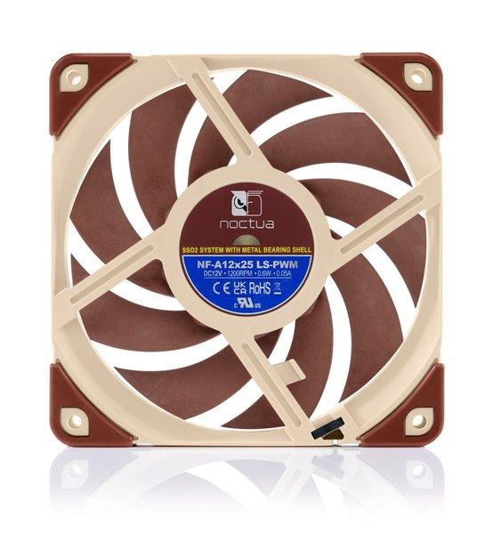 Noctua  NF-A12x25 Case per computer Ventilatore 12 cm Beige, Marrone 