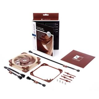 Noctua  NF-A12x25 Case per computer Ventilatore 12 cm Beige, Marrone 