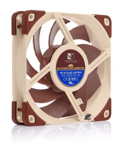 Noctua  NF-A12x25 Case per computer Ventilatore 12 cm Beige, Marrone 