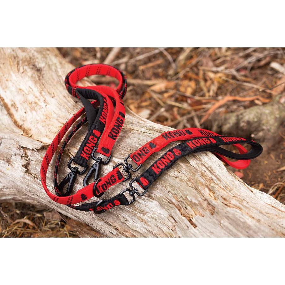 KONG  KONG Laisse Zero-shock Taille Unique Rouge 