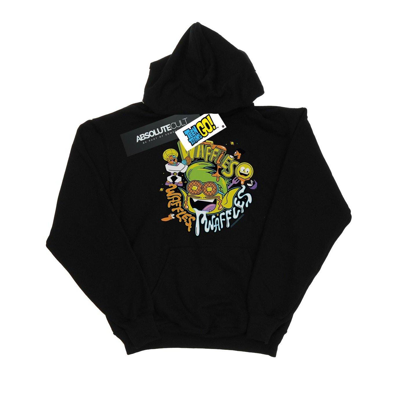 Image of Teen Titans Go Waffle Mania Kapuzenpullover Mädchen Schwarz 128