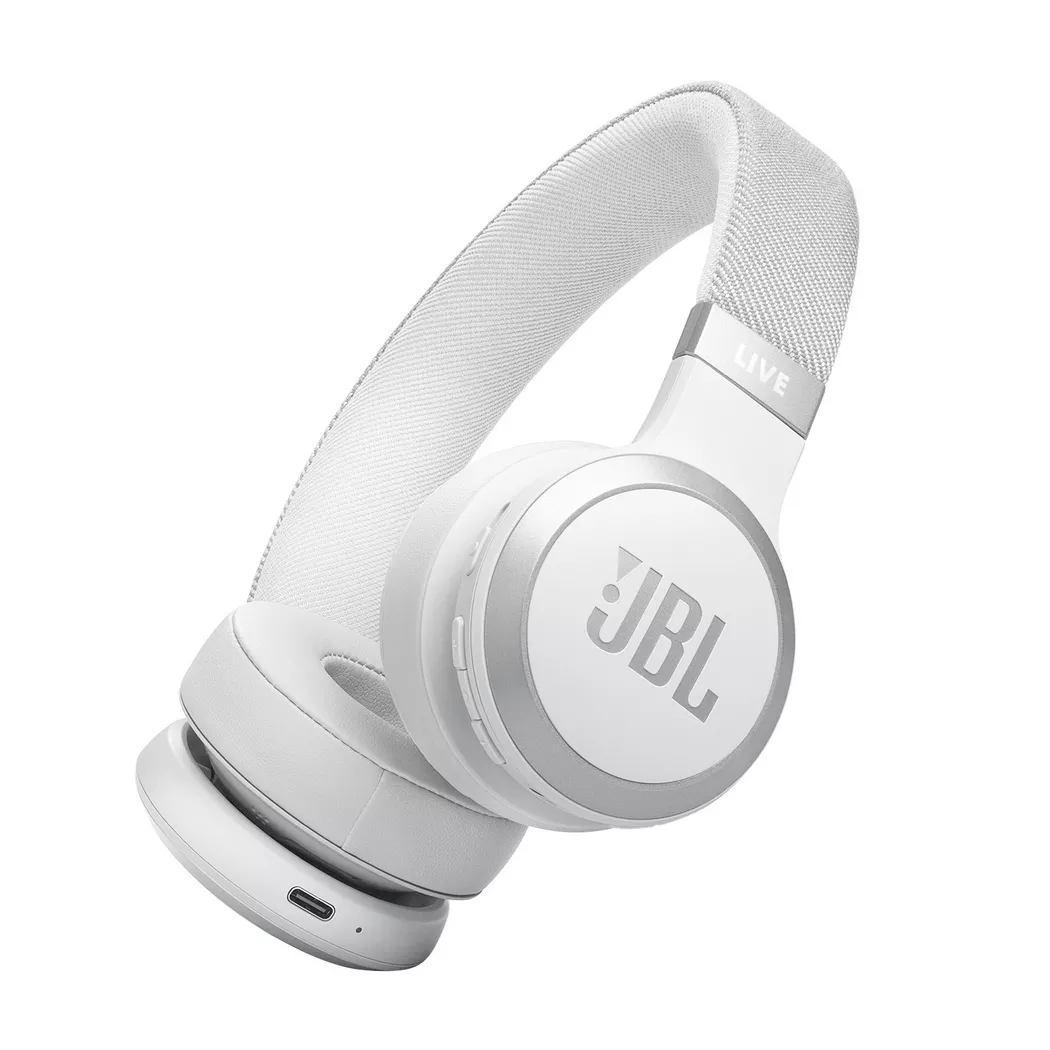 JBL Live 670NC Bluetooth Kopfhörer (On-Ear), Weiß