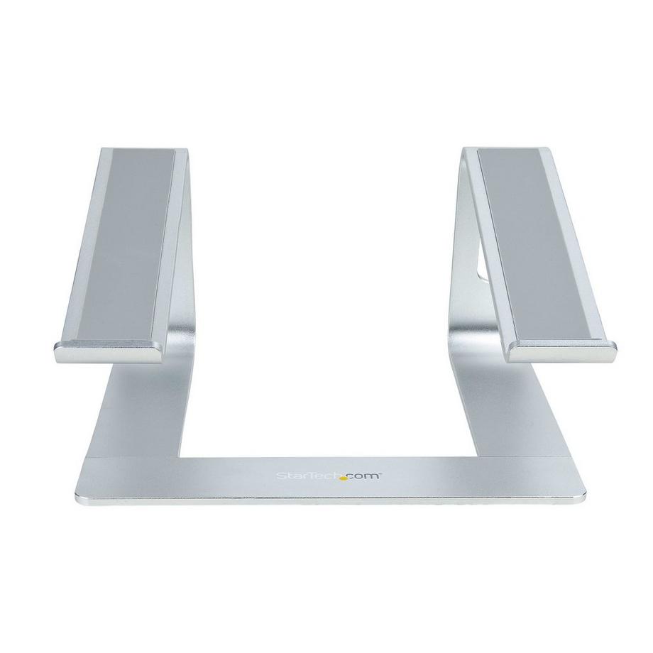 STARTECH  LAPTOP-STAND-SILVER (Notebook-Ständer, Silber, 43,2 cm (17 Zoll), Aluminium, 5 kg) 