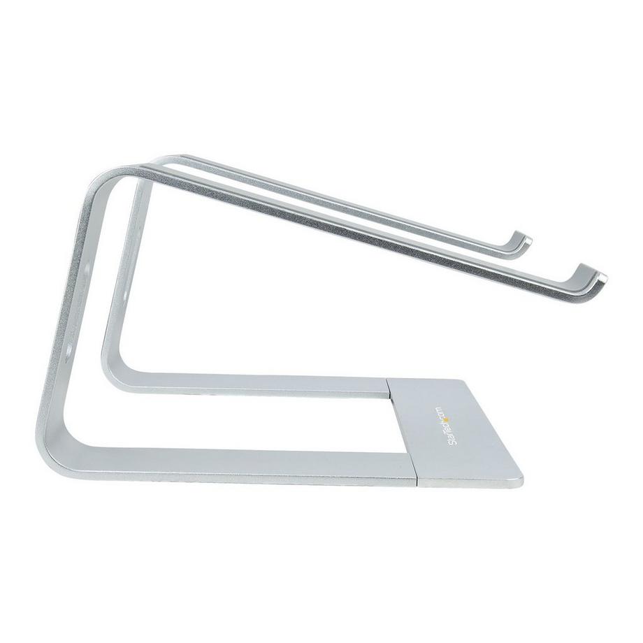 STARTECH  LAPTOP-STAND-SILVER (Notebook-Ständer, Silber, 43,2 cm (17 Zoll), Aluminium, 5 kg) 