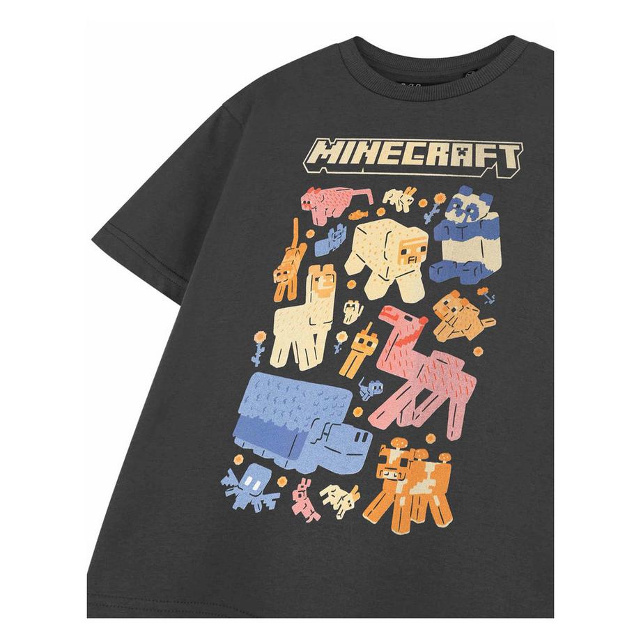 MINECRAFT Bedrucktes T-Shirt  