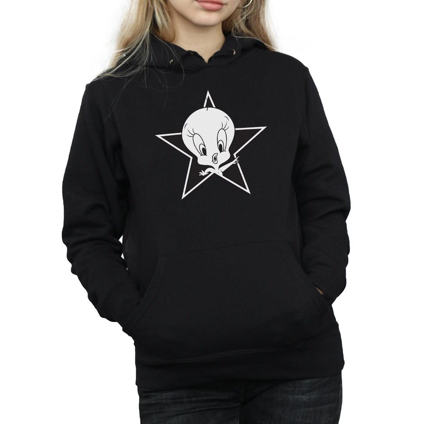 LOONEY TUNES  Tweety Pie Mono Star Kapuzenpullover 