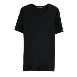 Bellemere New York  T-shirt en coton à col rond pour hommes 185G 