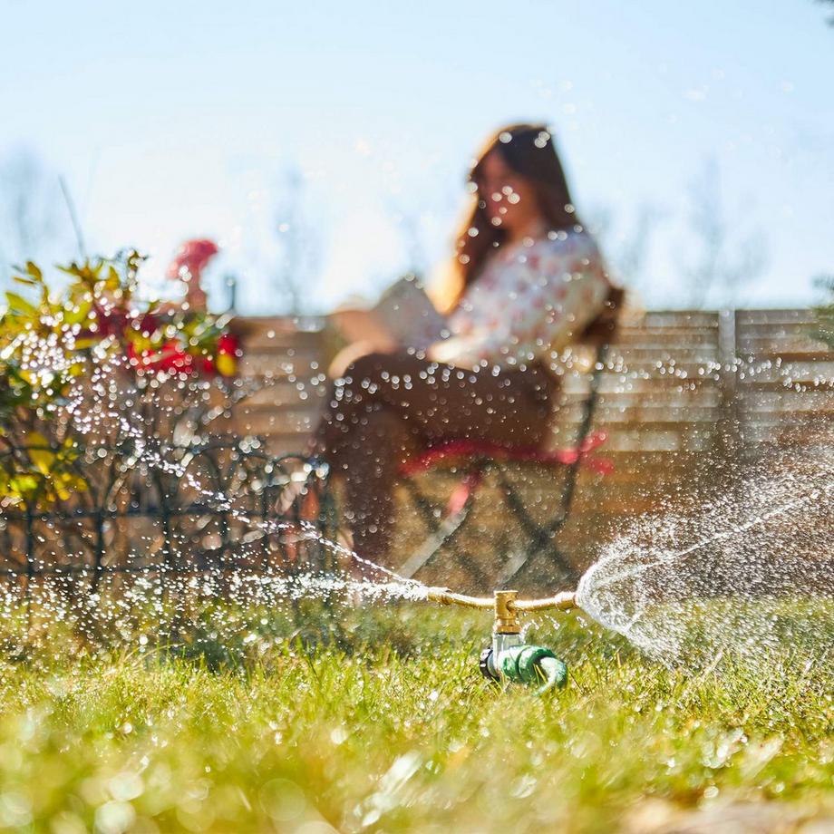 B2X  Gartensprinkler mit Bodenanker 