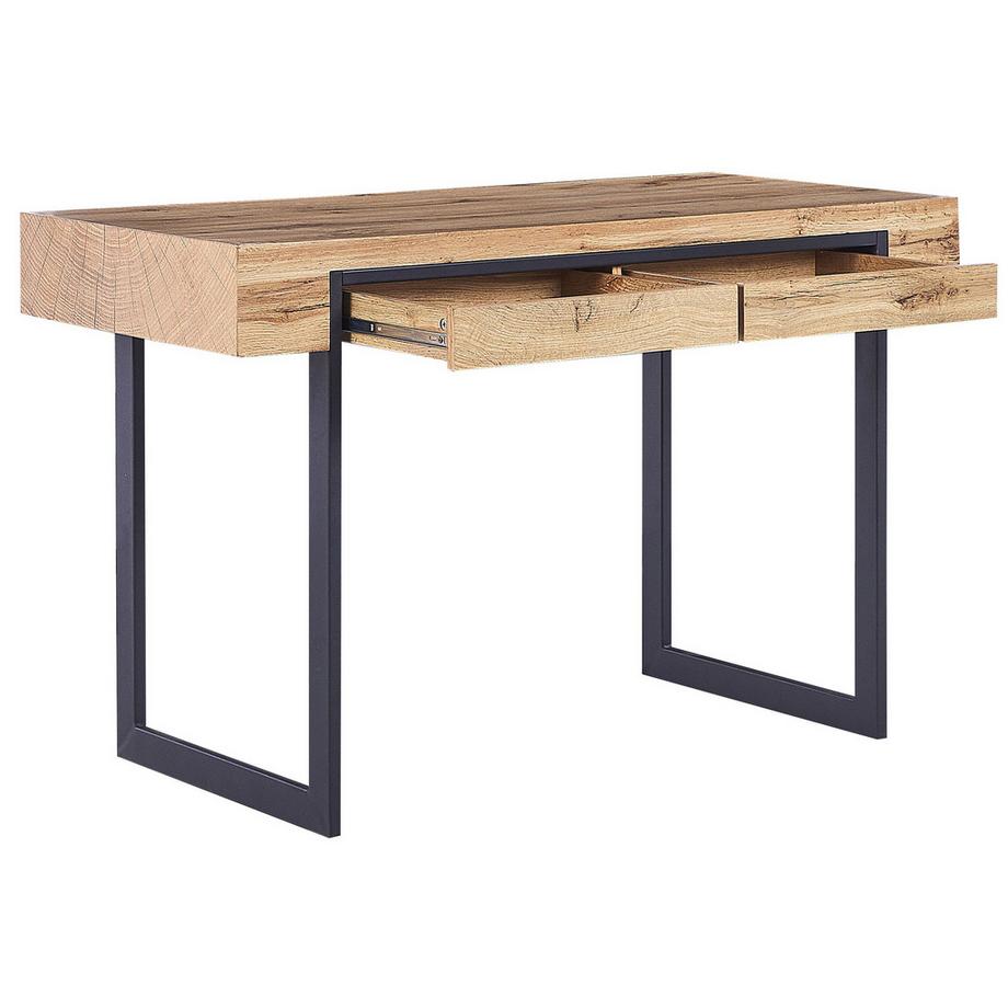 Beliani Table de bureau en MDF Scandinave VIDA  