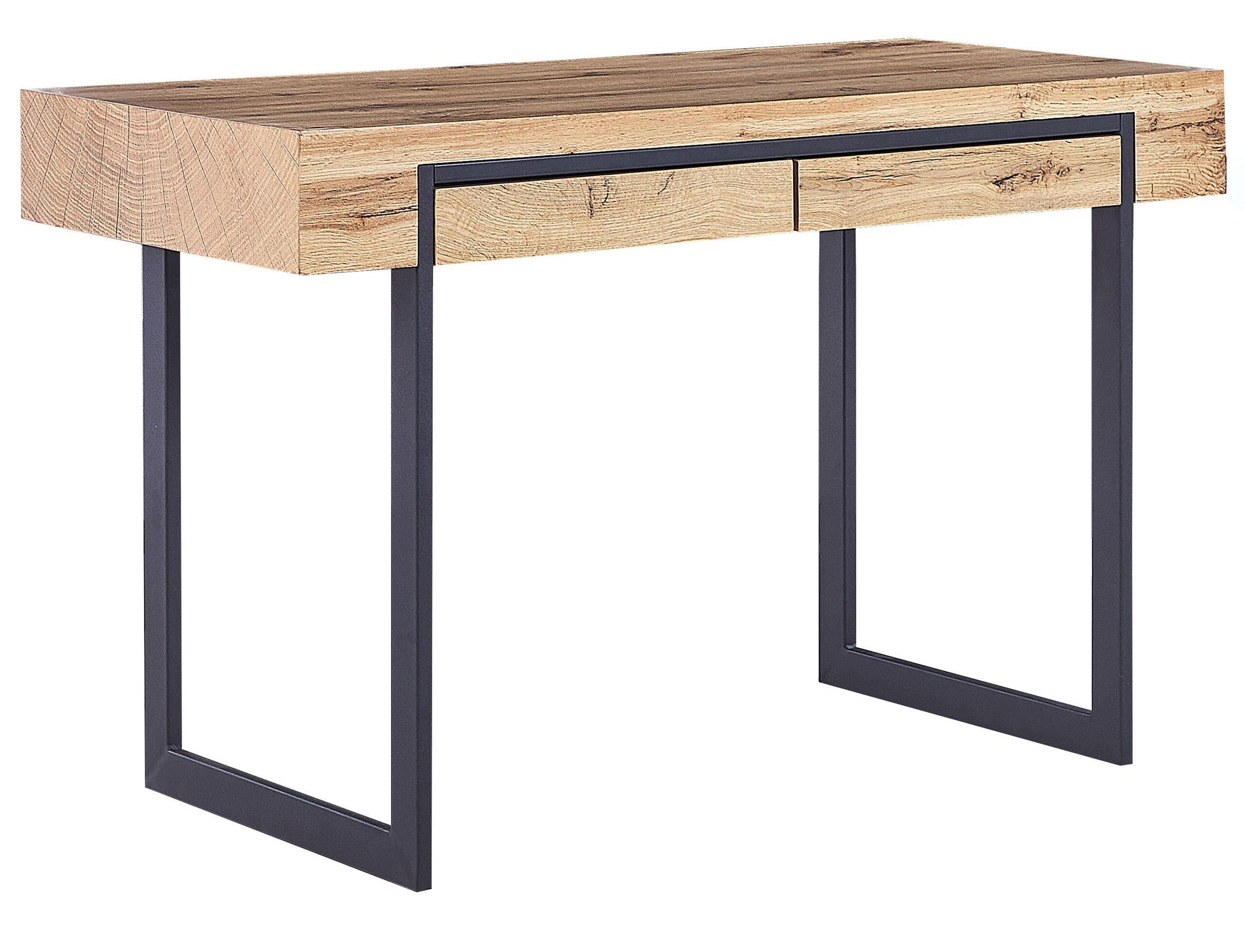 Beliani Table de bureau en MDF Scandinave VIDA  