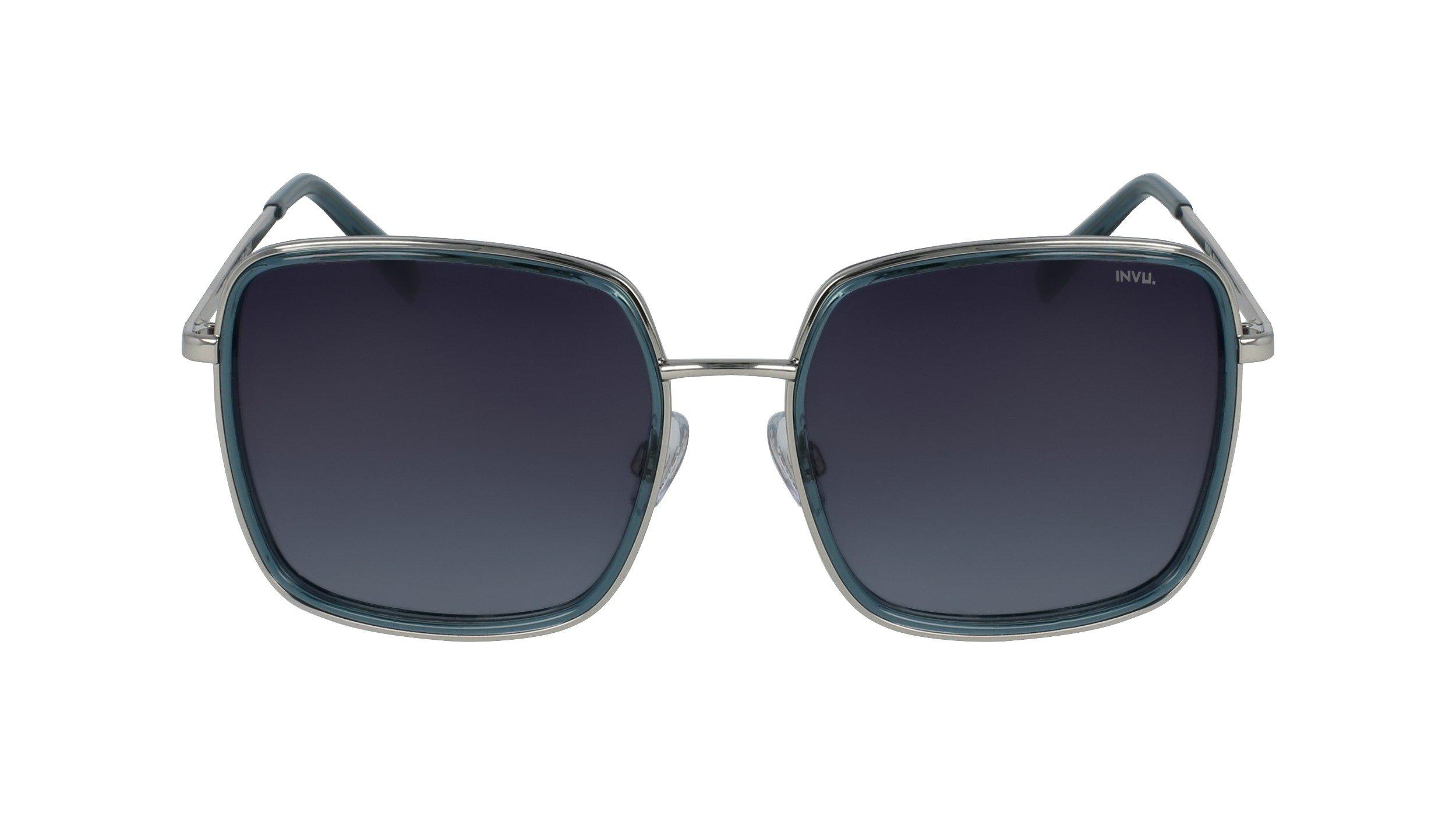 Image of Polarisierte Sonnenbrille Mit Etui Damen Silber ONE SIZE