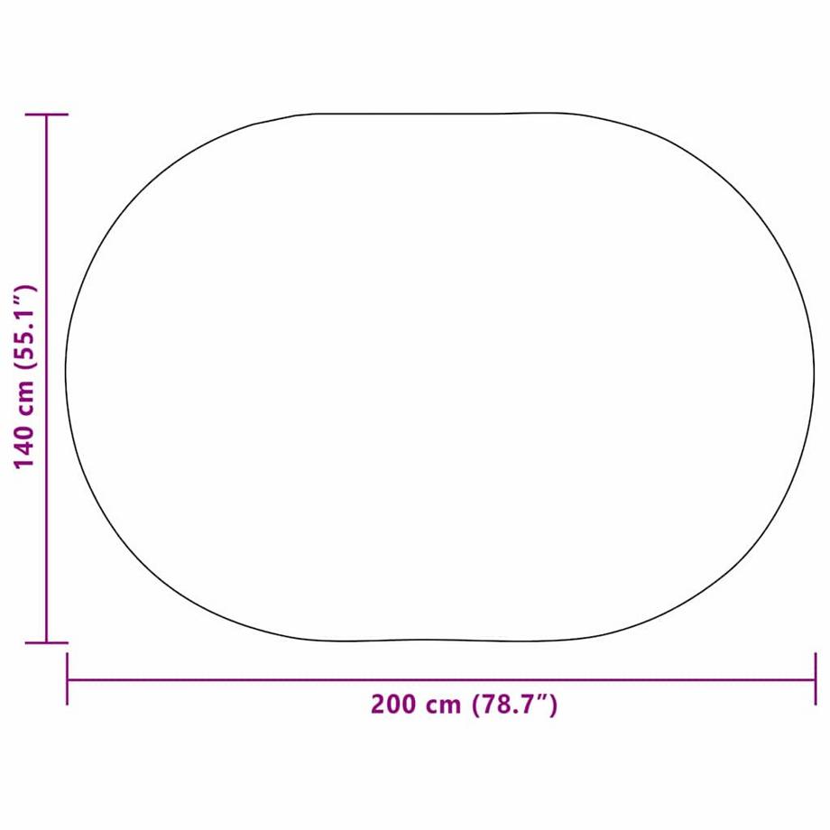 VidaXL  Tapis d'extérieur polypropylène 