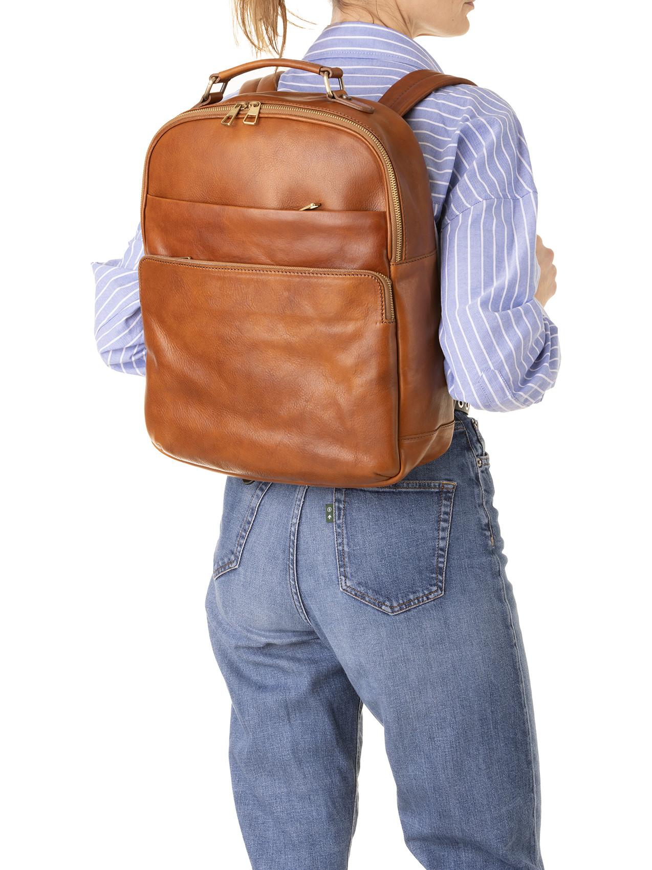 Viola Castellani Sac à dos en cuir  