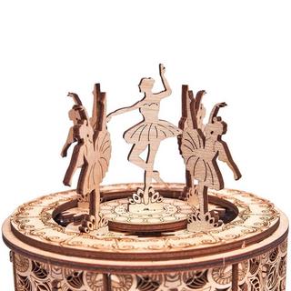 Wood Trick  Tanzende Ballerinas - Spieluhr - 3D Holzbausatz 