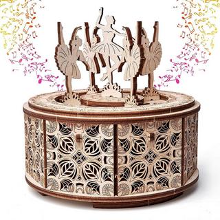 Wood Trick  Tanzende Ballerinas - Spieluhr - 3D Holzbausatz 