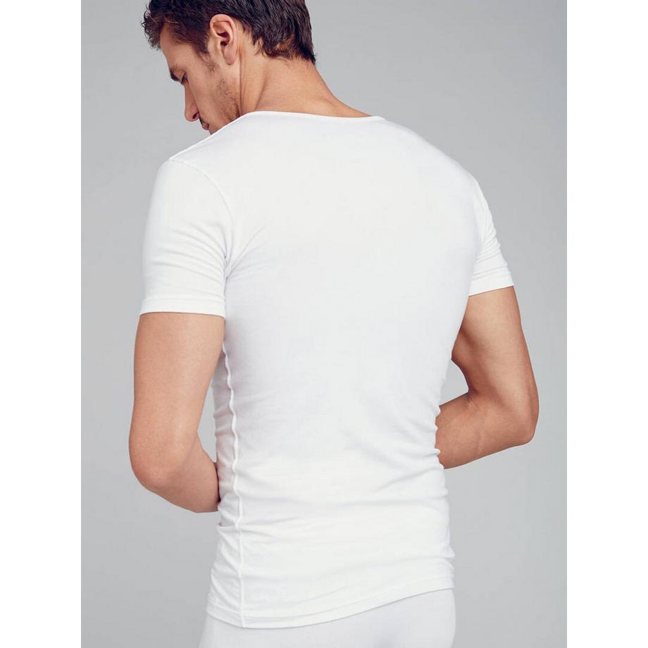 JOCKEY Cotton+ T-Shirt Maniche Corte Scollo a V Confezione da 2  