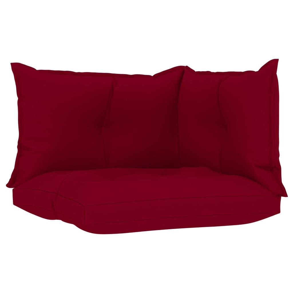 Image of Palettensofa-Auflagen 3 Stk. Stoff Palettensofa-Auflagen 3 Stk. Stoff