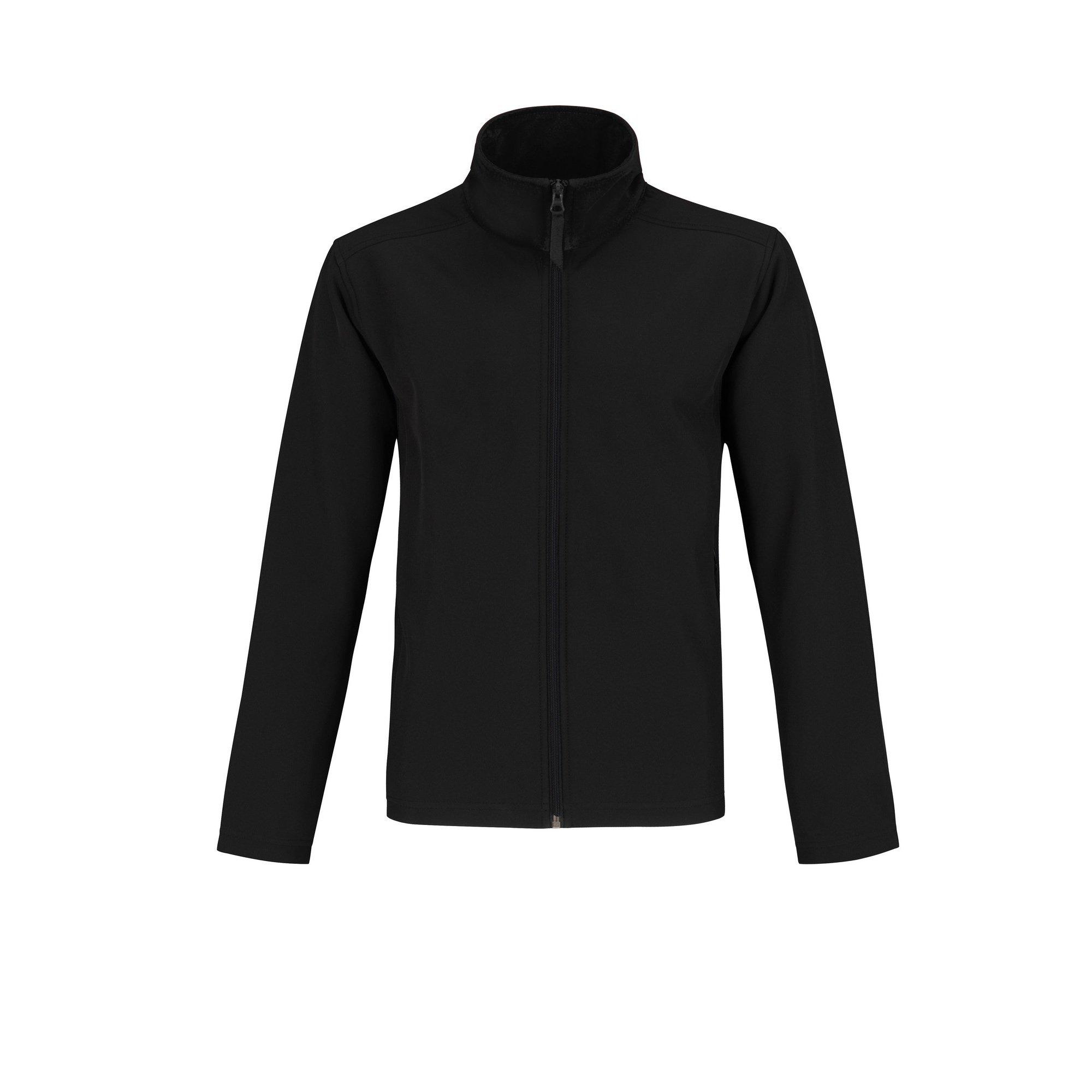 Image of B&c Softshelljacke, Wasserabweisend, Zweilagig Herren Schwarz S