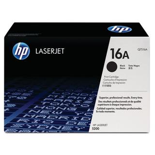 Hewlett-Packard  HP Toner-Modul 16A schwarz Q7516A LaserJet 5200 12'000 Seiten 