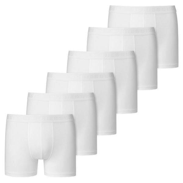 Image of 6er Pack Teens Boys 955 Organic Cotton - Shorts Pants Jungen Weiss 140