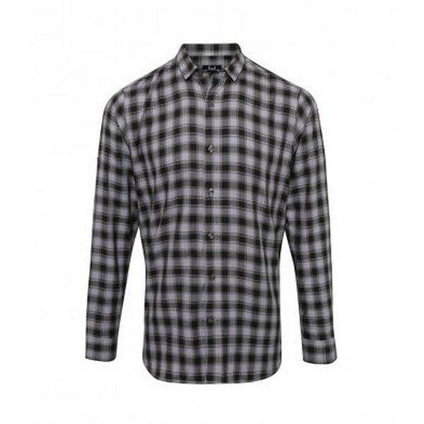 Image of Karohemd Mulligan, Langärmlig Herren Charcoal Black M