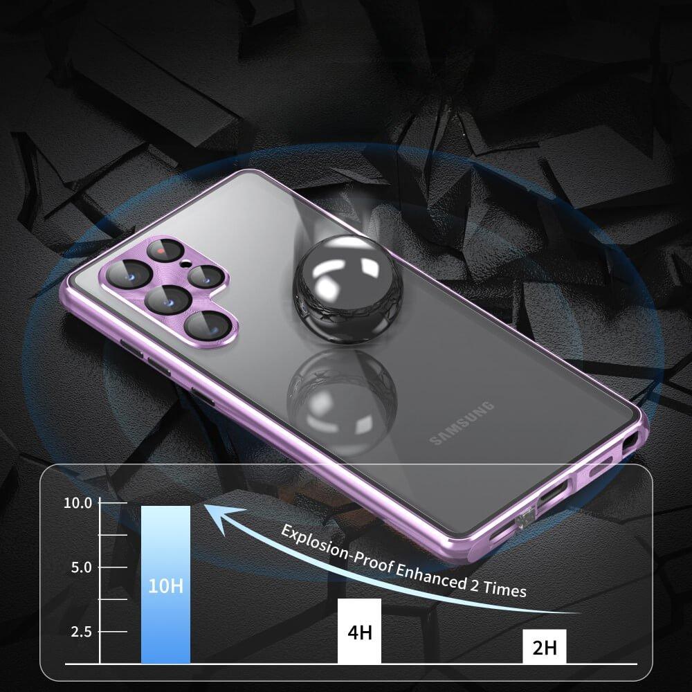 Cover-Discount  Galaxy S24+ - Magnetische Schutzhülle mit Panzerglas 