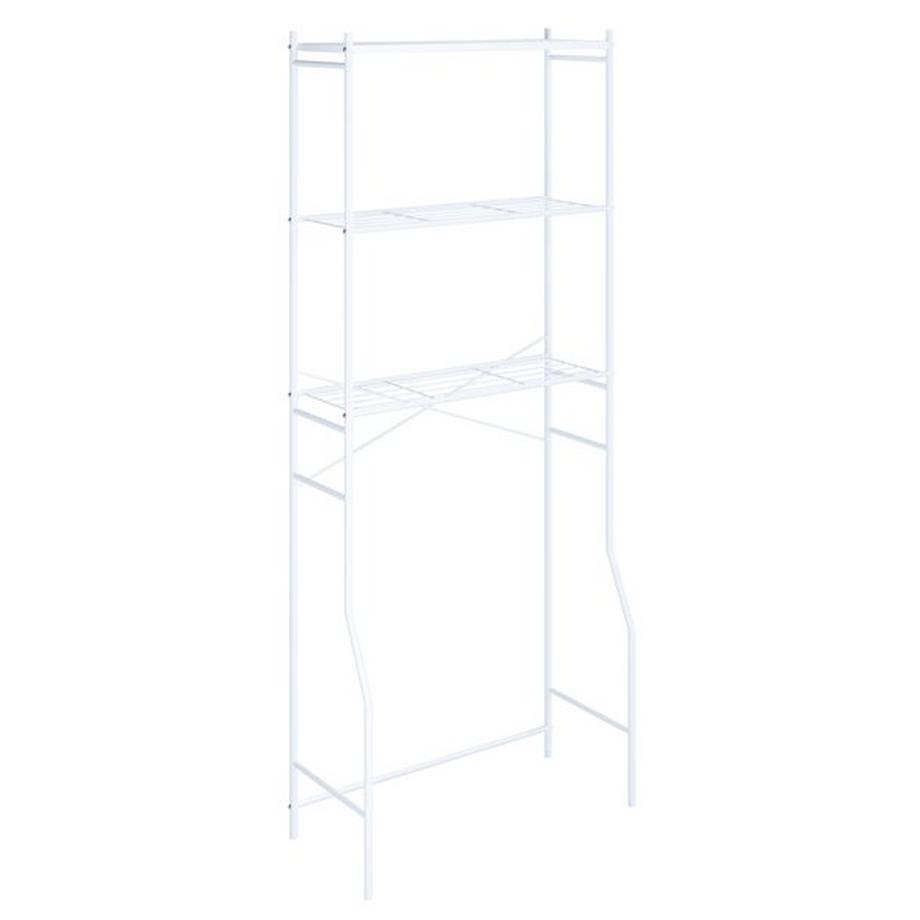 VCM Metall Überbauschrank für Waschmaschinen Tubas M - Platzsparendes Waschmaschinenregal - stilvoller Waschmaschinenschrank - praktisches Regal für  