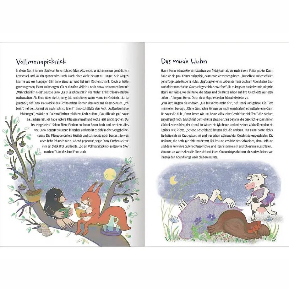 222 Geschichten zum Kuscheln Grimm, Sandra; Volk, Katharina E.; Marshall, Anna (Illustrationen) Gebundene Ausgabe 