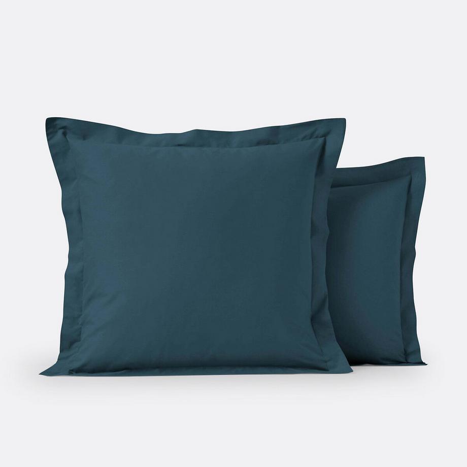 La Redoute Intérieurs Scenario Taie unie coton biologique à volant plat  