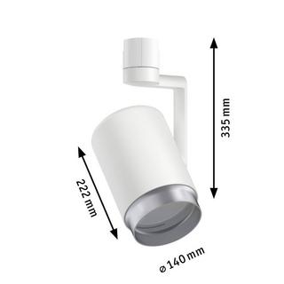 Paulmann spot asthpersonnes URail max 1x50W E27 230V métal/plastique  