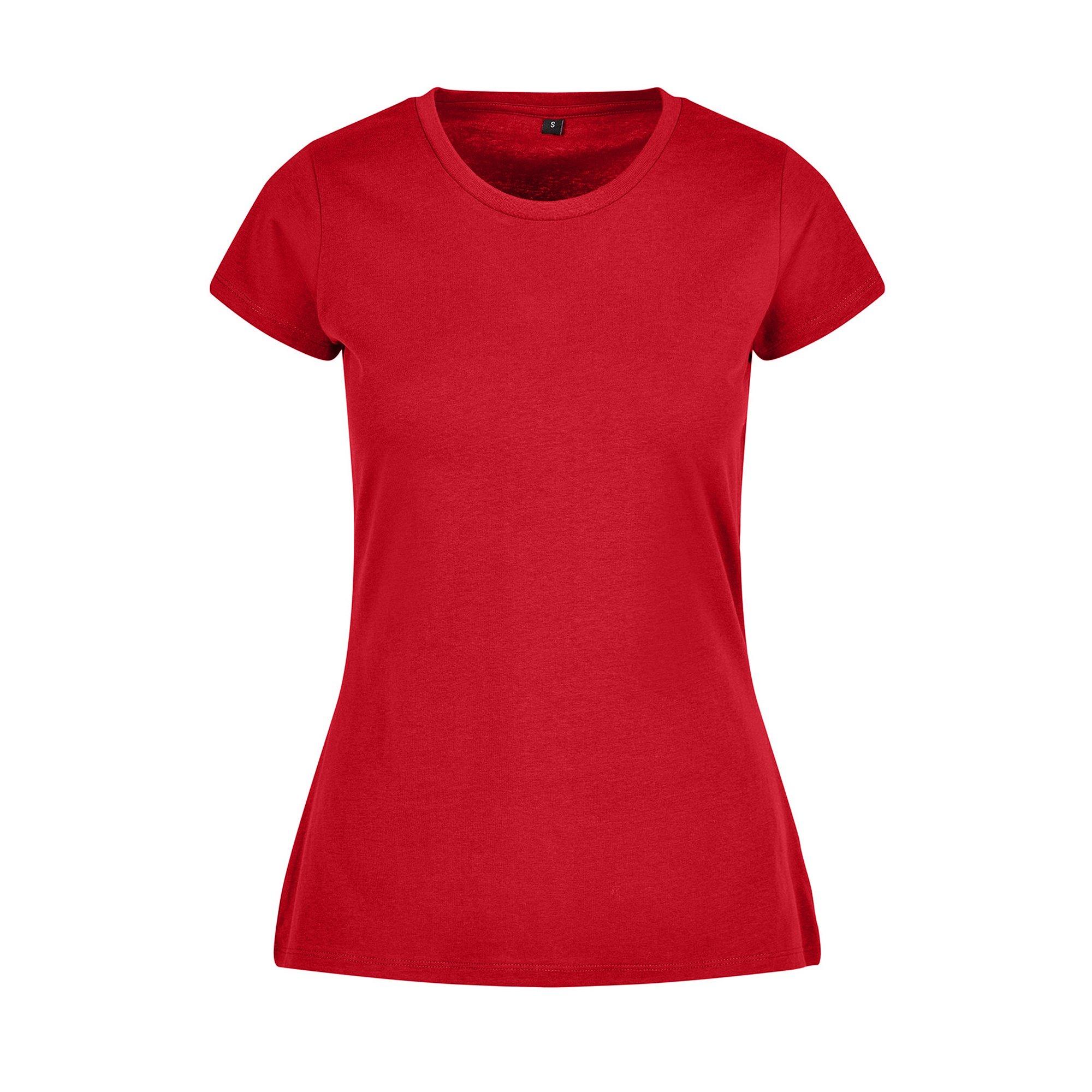 Image of Basic Tshirt Unisex Rot Bunt XXL