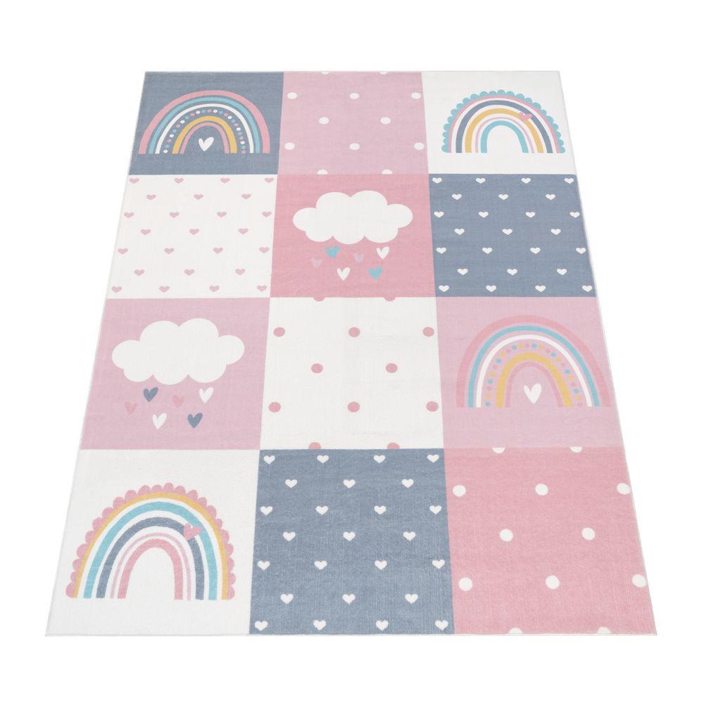 Image of Teppich Kinderzimmer Regenbogen Unisex 200X280CM