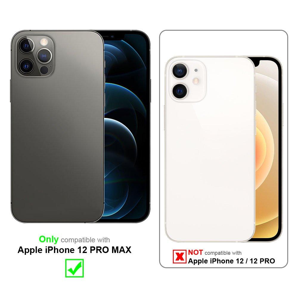 Cadorabo  Housse compatible avec Apple iPhone 12 PRO MAX - Coque de protection en silicone TPU flexible 