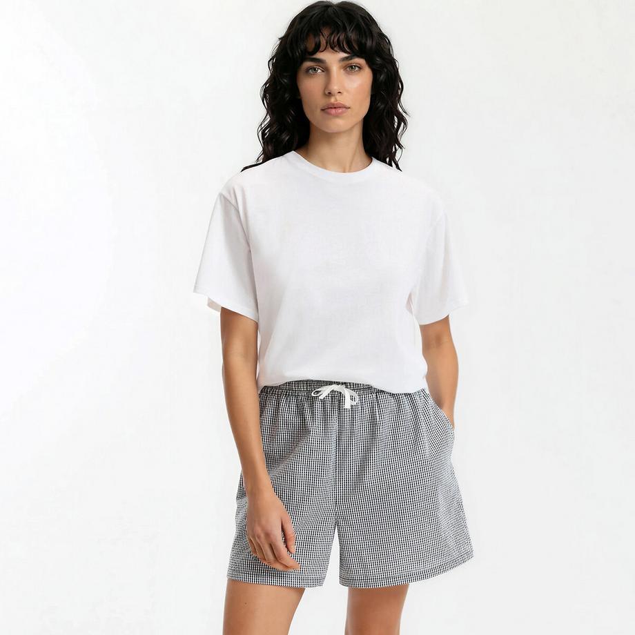 Pyjashort jersey et popeline