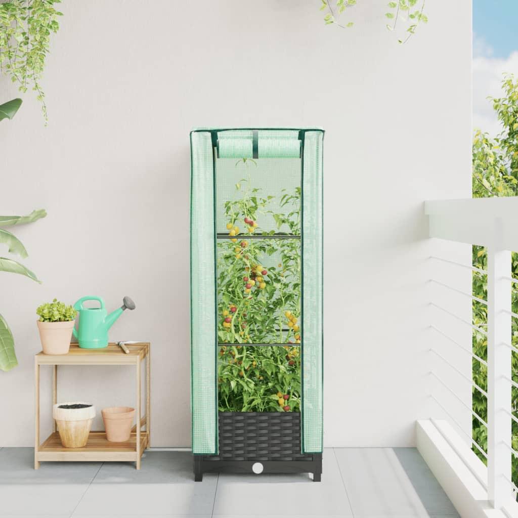 VidaXL Jardinière surélevée polypropylène  