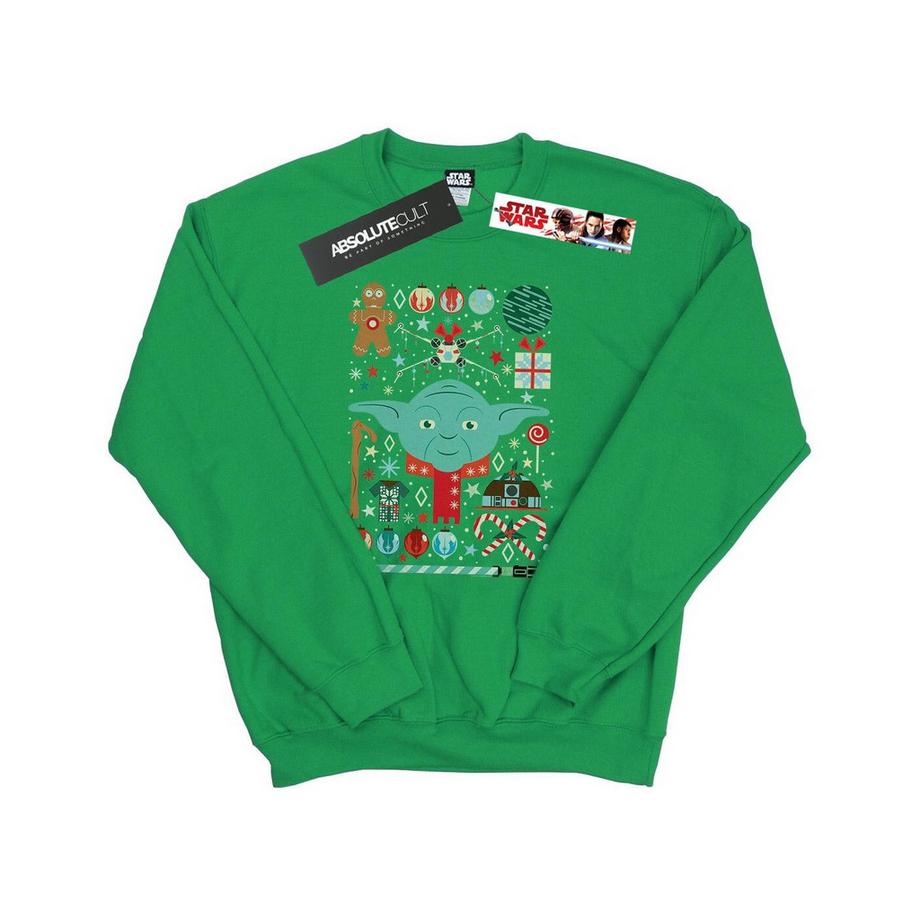 STAR WARS Star Wars The Mandalorian Grogu Weihnachts-Sweatshirt  