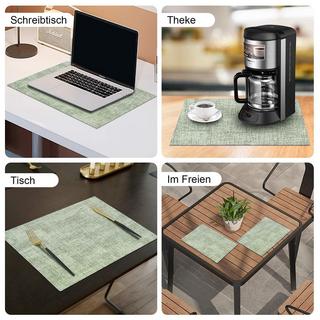 Alopini Tischsets Waschbar 6er Set, Wasserdichtes Tischset, Schönes Tischset  