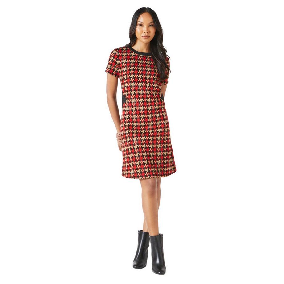 Principles Robe Droite Motif Pied-de-poule  